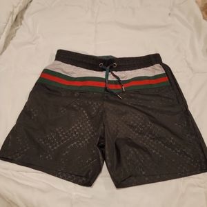 Gucci mem swim trunks